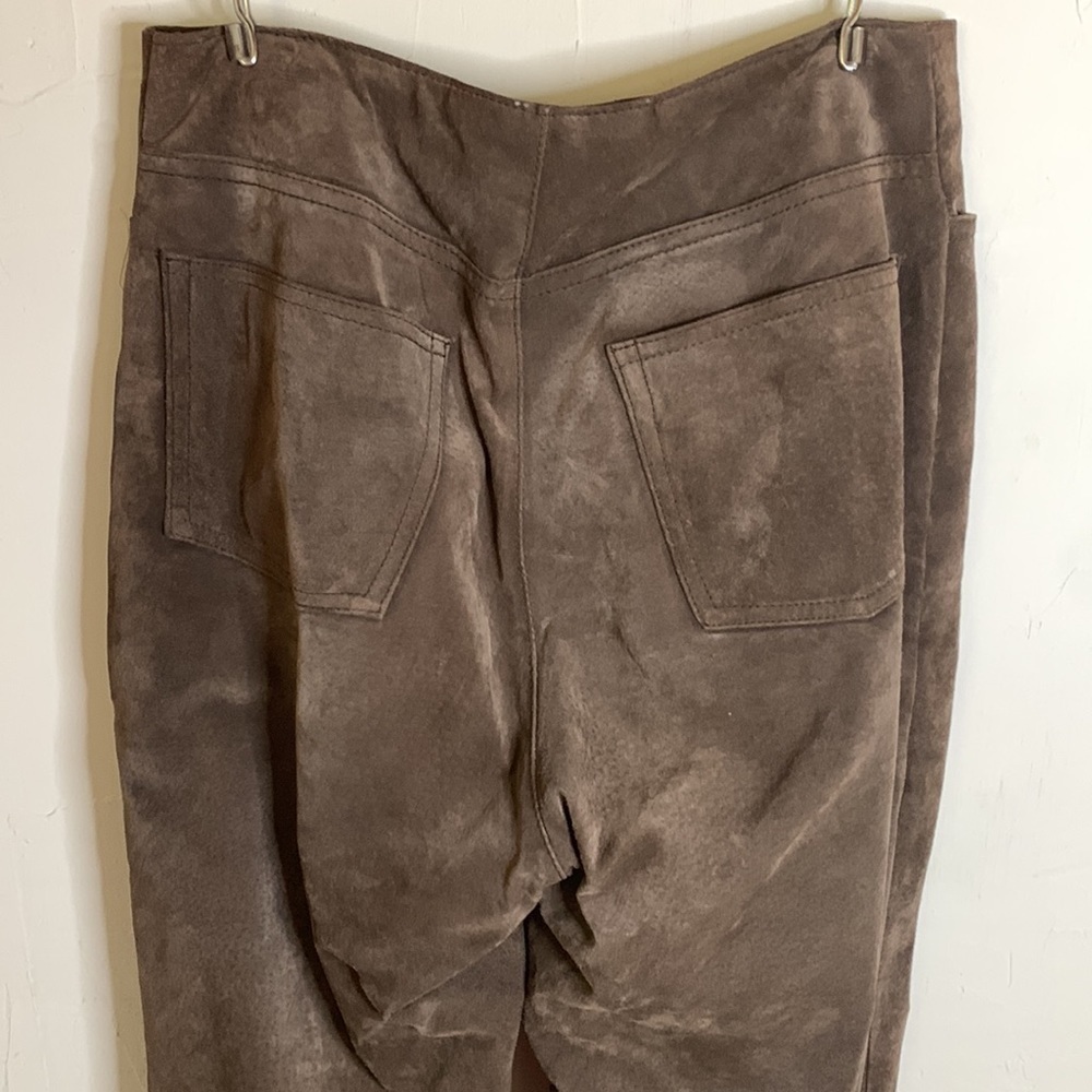 Vintage Y2K Suede Boot Cut Pants by Mossimo​​​​​ - Picture 5 of 15